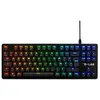 Image de Clavier gaming mécanique avec fil Azerty The G-Lab Keyz Platinium TKL Noir