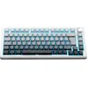 Image de Clavier triple mode mécanique gaming sans fil Azerty The G-Lab Keyz Elite 300 Dégradé Blanc