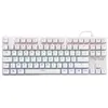 Image de Clavier gaming mécanique avec fil Azerty The G-Lab Keyz Mercury TKL Blanc
