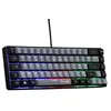 Image de Clavier gaming filaire Azerty The G-Lab Keyz Hydrogen GRB Gris et Noir