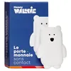 Image de Porte monnaie sans contact Money Walkie Ours Blanc