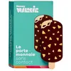 Image de Porte monnaie sans contact Money Walkie Glace Marron