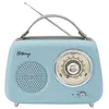 Image de Radio rétro Bluetooth Halterrego Bleu gris