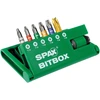 Image de SPAX BITbox « T-STAR plus », 6 pièces, avec porte-embout à changement rapide.