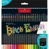 Image de Etui de 50 crayons de couleur Faber-Castell Black Edition