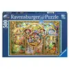 Image de Puzzle 500 pièces Ravensburger Famille Disney