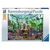 Image de Puzzle 500 pièces Ravensburger Un matin dans la serre