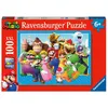 Image de Puzzle 100 pièces XXL Ravensburger Let's go Super Mario