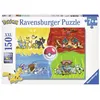 Image de Puzzle 150 pièces XXL Ravensburger Les différents types de Pokémon