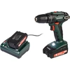Image de METABO Perceuse-visseuse sans fil « BS 18 », avec 2 batteries et chargeur.