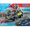 Image de Playmobil City Action 71147 Quad transformable de bandit