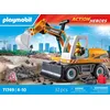 Image de Playmobil Action Heroes 71749 Pelleteuse mécanique et ouvrier
