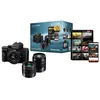 Image de Pack Appareil photo hybride Panasonic G100D + Objectif standard 12-32 mm + Téléobjectif 45-150 mm + Focale fixe 25 mm F1.7 + formation Jiminy