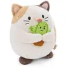 Image de Peluche Nici Chat Angy avec cactus 16 cm