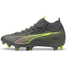 Image de PUMA Chaussures de football ULTRA 5 MATCH+ FG/AG Femme, Chaussures, Bleu, 42.5