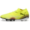 Image de PUMA Chaussures de football FUTURE 8 MATCH FG/AG Unisexe, Chaussures, Jaune, 42.5