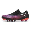 Image de PUMA Chaussures de football basses FUTURE 8 MATCH FG/AG Unisexe, Chaussures, Noir, 43