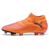 Image de PUMA Chaussure de football FUTURE 8 ULTIMATE FG Unisexe, Chaussures, Orange, 39