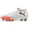 Image de PUMA Chaussures de football FUTURE 8 ULTIMATE AG Unisexe, Chaussures, Blanc, 44.5