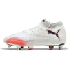 Image de PUMA Chaussures de football FUTURE 8 ULTIMATE MxSG Unisexe, Chaussures, Blanc, 40.5