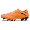 Image de PUMA Chaussures de football basses FUTURE 8 MATCH FG/AG Unisexe, Chaussures, Orange, 42