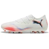 Image de PUMA Chaussures de football basses FUTURE 8 MATCH MG Unisexe, Chaussures, Blanc, 46