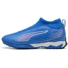 Image de PUMA Chaussures de football sans lacets ULTRA 6 MATCH+ TT Enfant et Adolescent, Chaussures, Bleu, 38