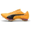 Image de PUMA Chaussures d'athlétisme à crampons evoSPEED 400 NITRO  Elite 2 Unisexe, Chaussures, Orange, 37