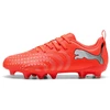 Image de PUMA Chaussures de football FUTURE 9 PLAY FG/AG Enfant et Adolescent, Chaussures, Rouge, 35.5