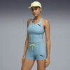 Image de PUMA Débardeur de running court Lightspeed Femme, Vêtements, Bleu, XS