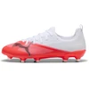 Image de PUMA Chaussures de football ULTRA 7 MATCH FG/AG Enfant et Adolescent, Chaussures, Rouge, 33