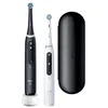 Image de 2 brosses à dents électriques connectées Oral-b io 5 Duo Noire et Blanche