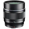 Image de Objectif à Focale fixe Om System M.Zuiko Digital ED 75 mm f/1.8-22 Noir pour Monture Micro 4/3