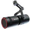 Image de Microphone Dynamique AVerMedia MIC 330 AM330 pour streamers et créateurs de contenu Noir et Rouge