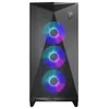 Image de Boîtier PC gaming MSI MPG GUNGNIR 300R AIRFLOW moyen tour noir ARGB avec panneau latéral verre trempé