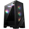Image de Boîtier PC gaming MSI MAG FORGE 120A AIRFLOW moyen tour noir avec panneau latéral verre trempé