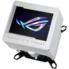 Image de Waterblock CPU ASUS ROG RYUJIN III blanc avec écran LCD couleur de 3,5"