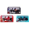 Image de Coffret F1 Véhicule Bburago et figurine pilote avec casque modèle aléatoire