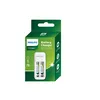 Image de Pack Philips Chargeur de piles blanc + 2 piles rechargeable AAA LR03 700 mAh