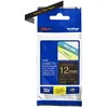 Image de Cassette à ruban Brother TZe-334 Or et Noir pour étiqueteuse P-Touch