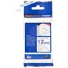 Image de Ruban cassette Brother TZe-FA3 12 mm Bleu sur Blanc