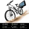 Image de Fat Bike M60 Puissant : Pneus Tout-Terrain, 105km d'Autonomie & Batterie Amovible - EB3 Blanc / 1 vélo