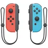 Image de Paire De Manettes Joy-con Gauche Rouge Néon & Droite Bleu Néon