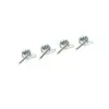 Image de 8B/8T - Ressorts d embrayage, argent(4) - LOSA9115 LOSA9115