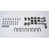 Image de Verrous de plaque acier Jeep Willys 1/12 ROCC1142