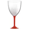 Image de 20 Verres maxi avec pieds - Rouge Mat KIT VERRES 1 - ROUGE MAT