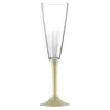 Image de 20 Flûtes maxi avec pieds - Champagne/Ivoire KIT VERRES 3 - IVOIRE