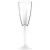Image de 20 Flûtes avec pieds - Blanc KIT VERRES 4 - BLANC