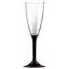 Image de 20 Flûtes avec pieds - Chocolat KIT VERRES 4 - CHOCOLAT