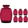 Image de LOT de 6 vases Elisa Fuchsia 16 cm KIT11969-04